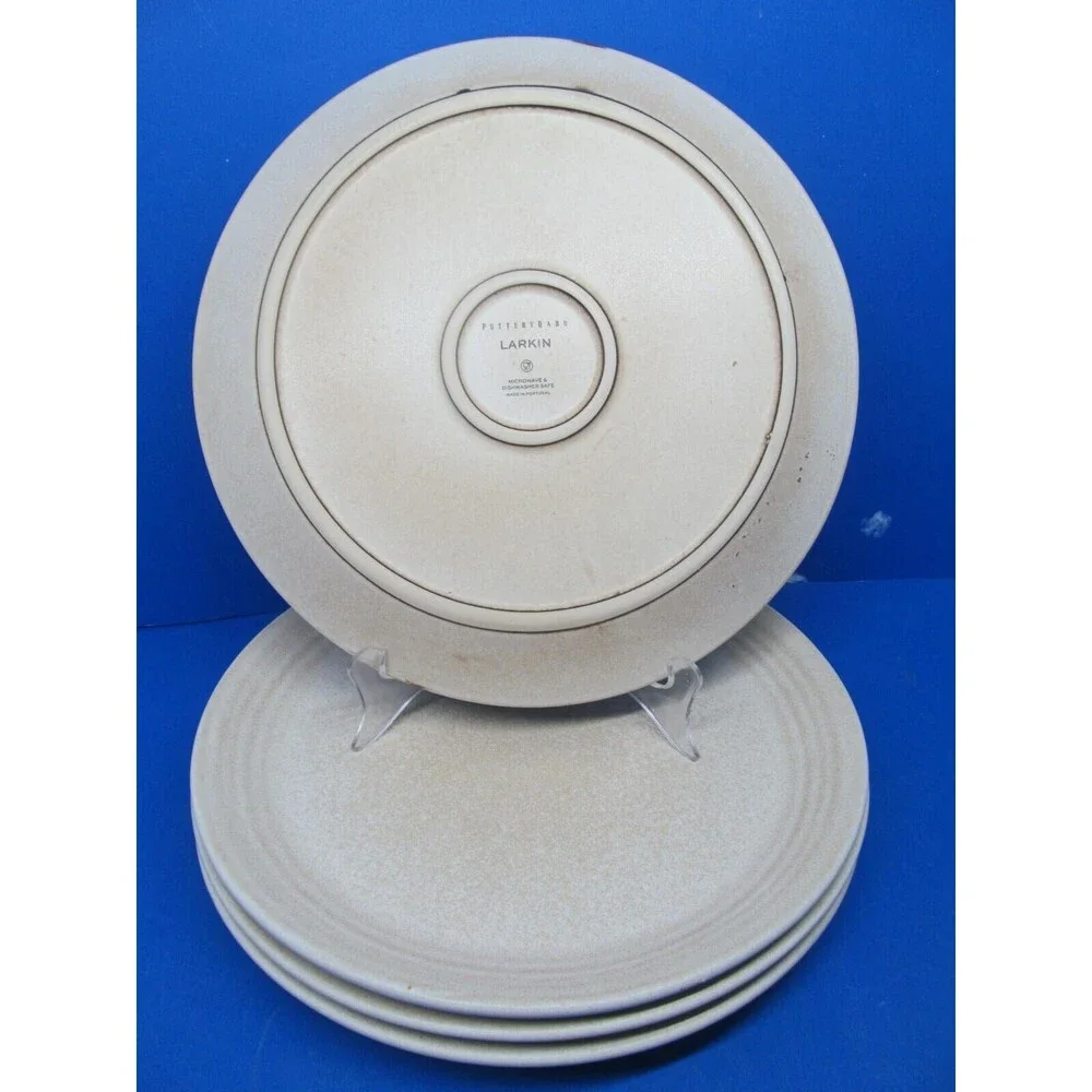 Pottery Barn Larkin Portugal Set Of 4 Sand 10 1/2